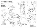Bosch 0 603 262 803 Pas 800 A All Purpose Vacuum Cleane 220 V / Eu Spare Parts